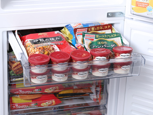 2ドア冷凍冷蔵庫 ハーフ&ハーフ – ツインバード工業株式会社